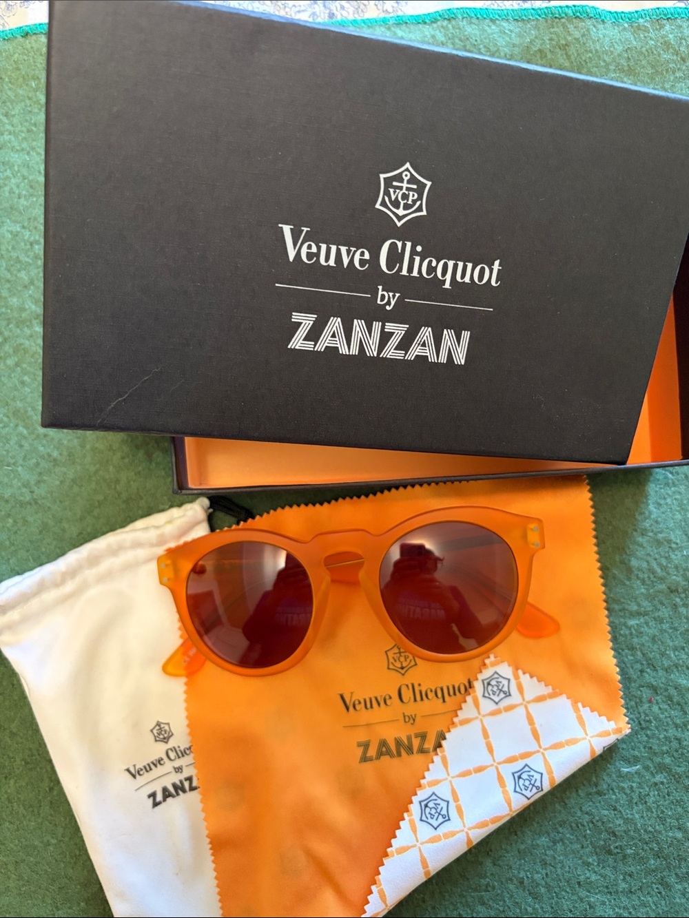 Zanzan for Veuve Clicquot Sunglasses. Like new condition.